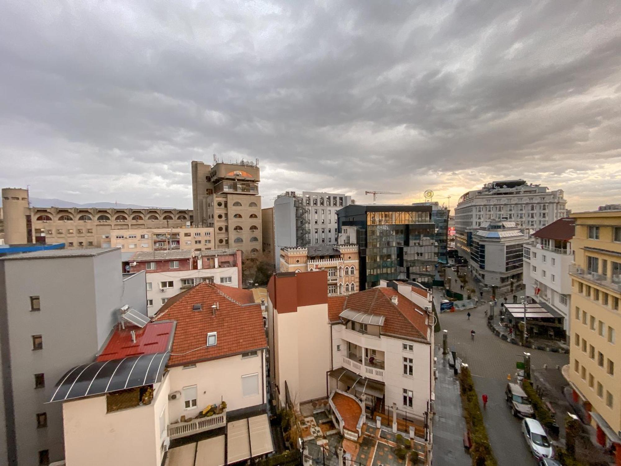 Grand Central Apartment Skopje Exteriér fotografie