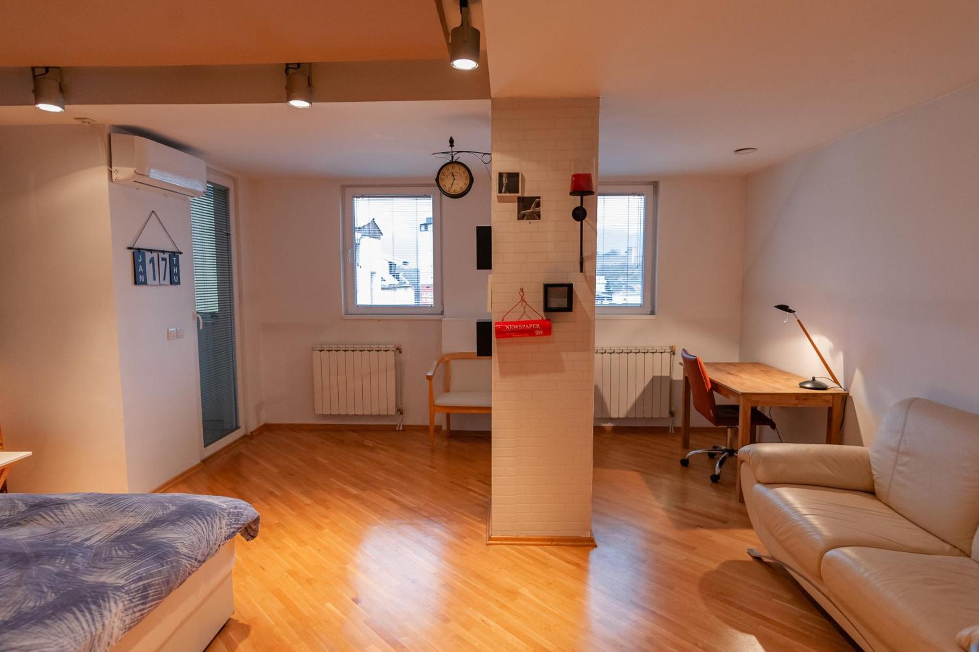 Grand Central Apartment Skopje Exteriér fotografie